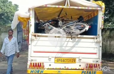 चितरंगी: चितरंगी पुलिस ने शासकीय विद्यालय की साइकिलें एक निजी घर से की ज़ब्त