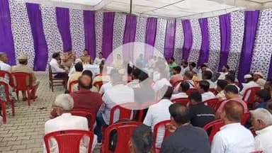 कलीनगर: कावड़ यात्रा को देखते हुए शहर कोतवाली में फीस कमेटी की बैठक आयोजित हुई