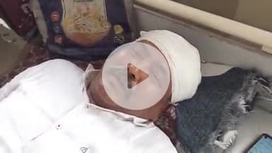 खालवा: खालवा रोड पर बाइक से गिरकर बाइक सवार गंभीर रूप से घायल