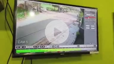 मेदिनीनगर (डालटनगंज): पोखराहा में बैल को बचाने के दौरान होमगार्ड जवानों से भरी बस से टकराई कार, सीसीटीवी फुटेज आई सामने