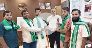 @सम्भल_जनपद विभिन्न समस्याओं को लेकर ज्ञापन।
#Sambhal_district Memorandum regarding various problems.
@rajendra_yadav 
#National_President
#भारतीय_किसान_संगठन