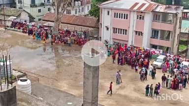 रोहड़ू: आंगनवाड़ी वर्कर्स एवं हेल्पर यूनियन द्वारा आज, अपनी मांगों को लेकर किया रोहडू में धरना प्रदर्शन#jansamasya