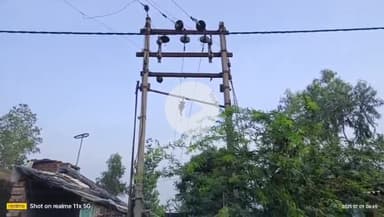 हसनपुर: आदमपुर के गांव गुरैठा खादर में 11 हजार वोल्ट की विद्युत लाइन का तार टूटकर गिरा, किसान को हुआ नुकसान
