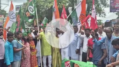 राजगीर: राजगीर में बिहार बंद का दिखा असर, महागठबंधन कार्यकर्ताओं ने किया चक्का जाम