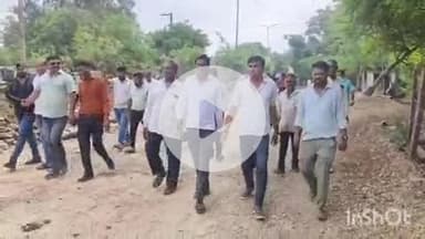 बारां: बारां अटरू विधायक राधेश्याम बैरवा ने शाहाबाद रोड पर अंबेडकर सर्किल से रामद्वारा तक सीवरेज कार्य का किया निरीक्षण