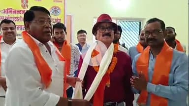 लोहरदगा: झारखंड चंद्रवंशी महासभा अध्यक्ष किशोर वर्मा के साहू धर्मशाला स्थित समारोह में लोहरदगा विधायक भी शामिल हुए