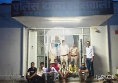 बारां: सीसवाली पुलिस ने जुआ-सट्टा के खिलाफ की कार्रवाई, 7 व्यक्तियों को किया गिरफ्तार, ₹27,500 सट्टा राशि की गई ज़ब्त
