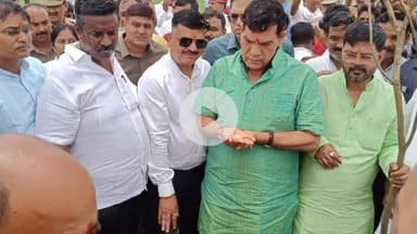 शाहगंज: कम्मरपुर गांव में ऊर्जा मंत्री ए के शर्मा ने कहा- 'एक पेड़ मां के नाम' अभियान पर्यावरण संरक्षण का प्रतीक है
