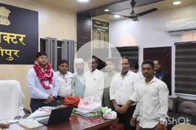 श्योपुर: मुस्लिम प्रतिनिधियों ने कलेक्टर का सम्मान किया, मोहर्रम शांतिपूर्ण सम्पन्न कराने पर जताया आभार