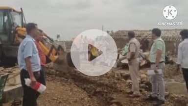 हुज़ूर: भोपाल के ग्राम बरखेड़ा सालम में 5 एकड़ शासकीय भूमि से अतिक्रमण हटाया गया