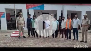 तुलसीपुर: गौरा चौराहा थाना पुलिस ने क्षेत्र में शांति भंग करने पर 9 अभियुक्तों को किया गिरफ्तार