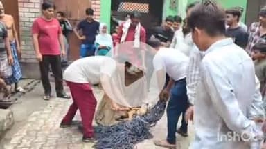 जानसठ: मीरापुर कस्बे में आवारा खूंखार कुत्तों को पकड़ने के लिए नगर पंचायत ने चलाया अभियान