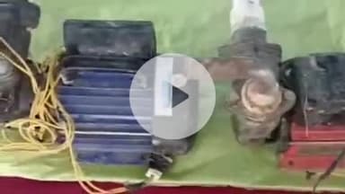 कदवा: सागरथ से चोरी की सामग्री के साथ दो चोर पुलिस द्वारा गिरफ्तार