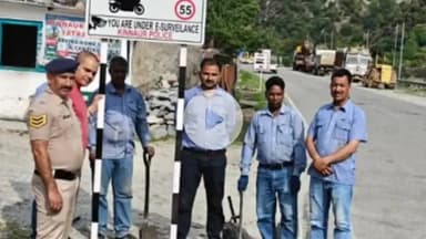 टापरी: किन्नौर के टापरी क्षेत्र में पुलिस ने स्थापित किए ITMS सिस्टम, तेज रफ्तार वाहनों के चालान होंगे