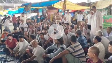 बहादुरगढ़: अवैध सब्जी विक्रेताओं को मंडी से हटाने के लिए पंजीकृत सब्जी विक्रेताओं ने हड़ताल कर जताया रोष #jansamasya