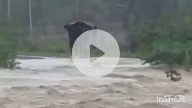 हिंगणघाट: चानकी येथे चार कामगार यशोदा नदीच्या पुरात अडकले, सुरक्षित बाहेर काढण्यासाठी नागरिक व रेस्क्यू टीमचे शर्थीचे प्रयत्न सुरू