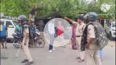 बक्सर: बिहार बंद को देखते हुए चौक-चौराहों पर दिखा सुरक्षा का व्यापक प्रबंध, तैनात रहे पुलिस अधिकारी