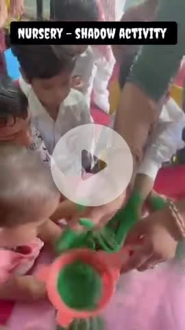 Nursery class activity 🤗😇
