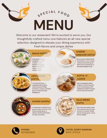 New menu item by our new chef