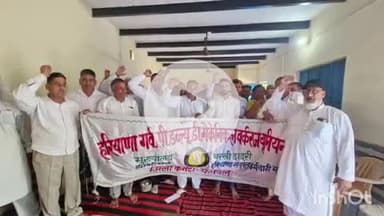 पलवल: हरियाणा गर्व पीडब्ल्यूडी मैकेनिकल वर्कर्स यूनियन की बैठक पब्लिक हेल्थ स्थित यूनियन कार्यालय में हुई