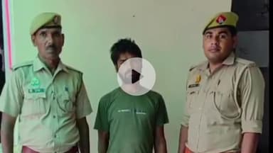 अमरोहा: अमरोहा देहात थाना पुलिस ने मोटर और स्टार्टर चोरी करने वाले एक अभियुक्त को किया गिरफ्तार