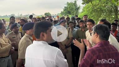 भभुआ: डीएम और एसपी ने भारतमाला प्रोजेक्ट को लेकर सिहोरा एवं सिकंदरपुर में किसानों से मिलकर उनकी समस्याएं सुनीं