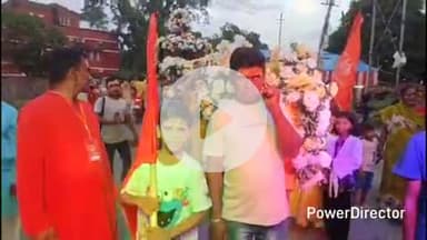 कटिहार: गुरु पूर्णिमा पर ओटी पाड़ा में साईंबाबा की पालकी शोभायात्रा निकाली गई