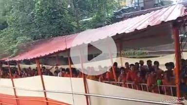 देवघर: गुरु पूर्णिमा पर बाबा मंदिर में उमड़ी श्रद्धालुओं की भीड़, 65000 से अधिक श्रद्धालुओं ने की बाबा की पूजा