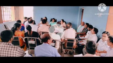 थरथरी: थरथरी प्रखंड मुख्यालय स्थित पुरानी अस्पताल भवन में बीडीओ ने सामाजिक सुरक्षा योजना को लेकर बैठक की