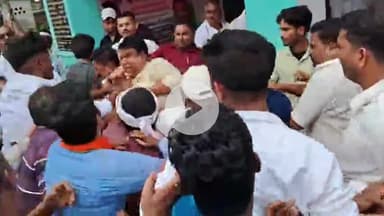 सहार: भोजपुर कांग्रेस की बैठक में हंगामा व मारपीट, सहार के NDA नेताओं ने INDIA गठबंधन को बताया 'गुंडों का समूह'