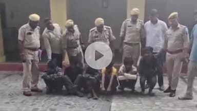 बड़गांव: सूरजपोल पुलिस ने मंदिरों के कलश चोरी करने वाली गैंग का पर्दाफाश किया, उदियापोल से 6 आरोपी गिरफ्तार