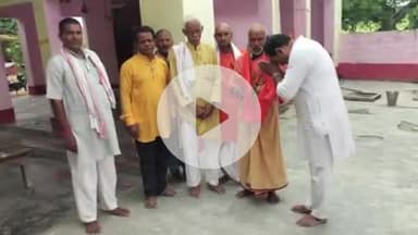 भोरे: भोरे में गुरु पूर्णिमा पर भाजपा सिसई मंडल ने पुजारियों को सम्मानित किया, आध्यात्मिक स्थलों पर दिखी श्रद्धा