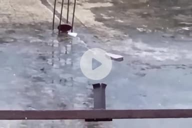 कांके: रांची समेत आसपास के इलाकों में लगातार बारिश जारी, 5 जिलों में भारी बारिश का येलो अलर्ट