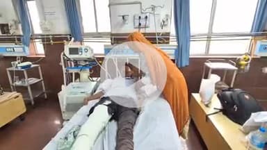 पीपलदा: स्टेट हाइवे 70 पर 2 बाइकों की टक्कर में 2 लोग हुए घायल, मेडिकल कॉलेज अस्पताल में कराया गया भर्ती