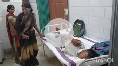 घोसी: घोसी मोड़ के पास बस की टक्कर से बाइक सवार दो युवक जख्मी, पीएचसी घोसी में इलाज जारी