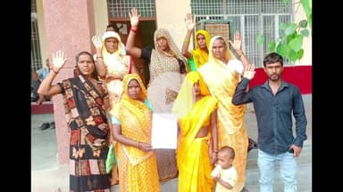 करहल: करहल क्षेत्र में दबंगों द्वारा चक रोड का निर्माण रोके जाने पर ग्रामीणों ने एसडीएम से की शिकायत