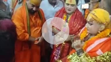 सिराथू: विश्व की पहली किन्नर जगतगुरु मां हिमांगी ने शीतला धाम पहुंचकर माता शीतला के दर्शन किए