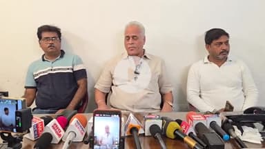 पलवल: पूर्व मंत्री करण सिंह दलाल ने प्रेस वार्ता में भाजपा पर साधा निशाना, सरकार को बताया निकम्मी