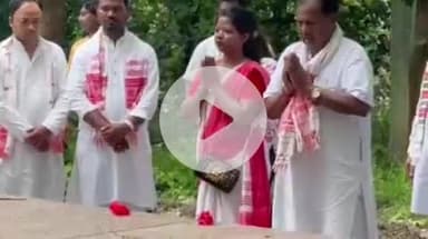 गुमला: पेसा कानून लागू कराने की मांग के साथ लिटा टोली से राजभवन तक पदयात्रा शुरू