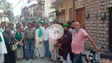 आज जय जवान जय किसान लोक शक्ति संगठन  का विस्तार हुआ रामपुर पहाड़ी गेट फहीम भाई के मकान  पर