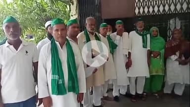 हसनपुर: हसनपुर में किसानों के मकान तोड़े गए, भाकियू इंडिया ने मुआवजे की मांग की, नहीं मिला तो देशव्यापी आंदोलन की चेतावनी