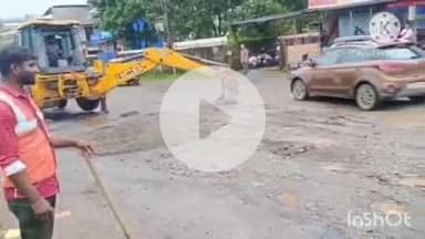 ಶಿರಸಿ: ಪಂಡಿತ ಸಾರ್ವಜನಿಕ ಆಸ್ಪತ್ರೆ ಎದುರು ಸೇರಿದಂತೆ ವಿವಿಧೆಡೆ ಗುಂಡಿ ಮುಚ್ಚಿದ ಇಲಾಖೆ : ಶಾಸಕ ಭೀಮಣ್ಣರಿಂದ ವೀಕ್ಷಣೆ