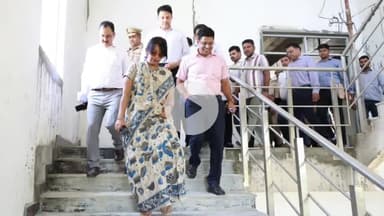 रामपुर: पनबड़िया में प्रमुख सचिव अल्पसंख्यक कल्याण एवं मुस्लिम वक्फ विभाग की संयुक्ता समद्दार ने सद्भावना मंडप का निरीक्षण किया