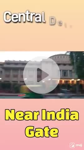 Feel the vibrant history, bustling vibes, and city charm!  #IndiaGate #DelhiVibes #EveningVibes #CityExplorers #Delhi