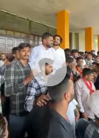 Abvp का gca में प्रदर्शन