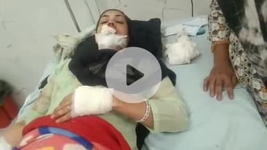 भीलवाड़ा: समेलिया फाटक के समीप चलती बाइक में कपड़े आने से महिला अनियंत्रित होकर गिरी, जिला अस्पताल में कराया गया भर्ती