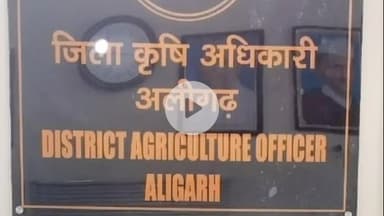 कोल: खरीफ फसलों में कीट और रोग प्रबंधन के लिए जारी की गई एडवाइजरी