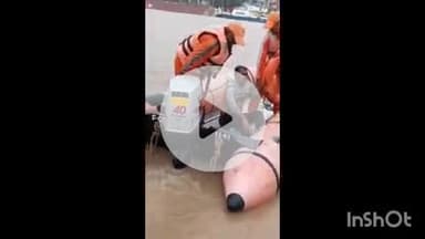 एनडीआरएफ की तत्परता और बहादुरी से एक व्यक्ति की जान बची