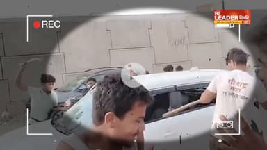 #Kanwar #Yatra: हरिद्वार में कावड़ यात्रा में बवाल, कार से टक्कर लगने पर भड़के शिव भक्त | #Haridwar