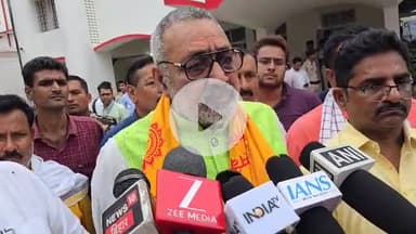 बेगूसराय: केंद्रीय मंत्री गिरिराज सिंह ने बेगूसराय में फिर लालू परिवार पर दिया बड़ा बयान